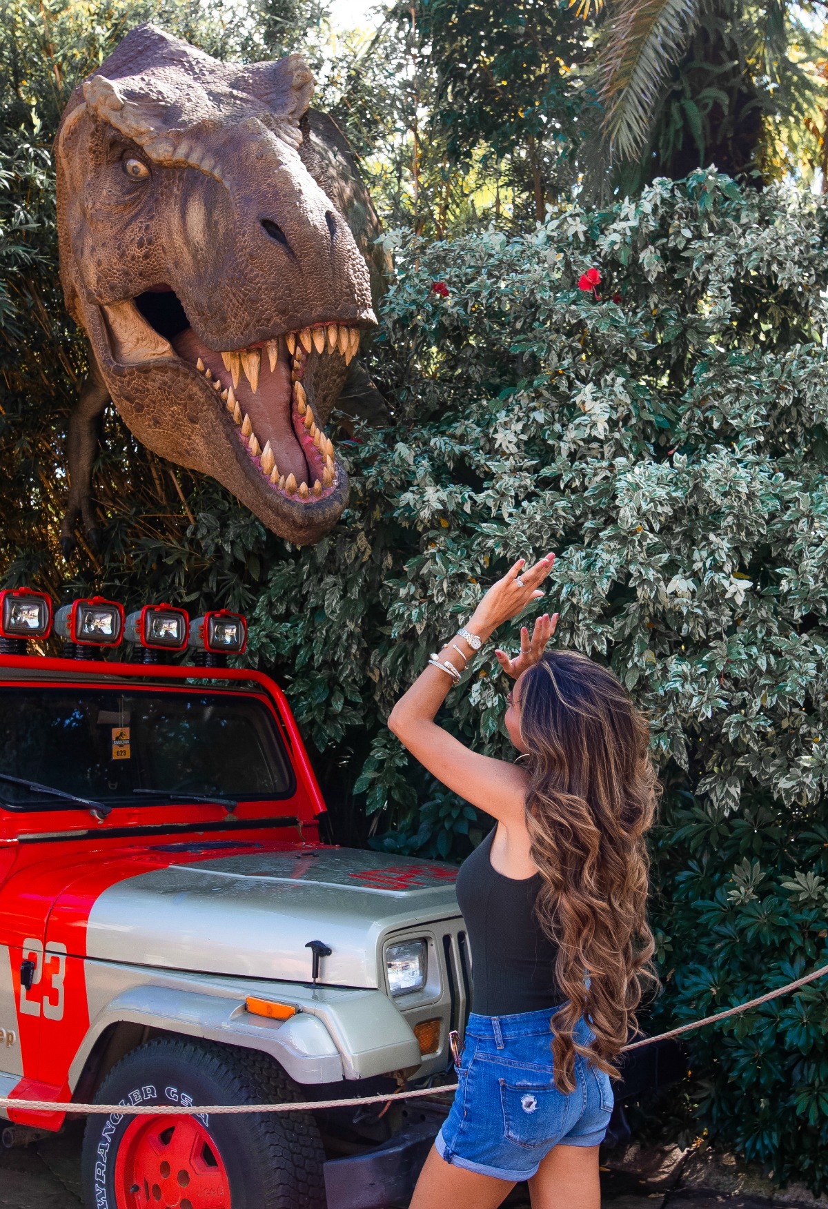 Jurassic Park encounter with Eleana