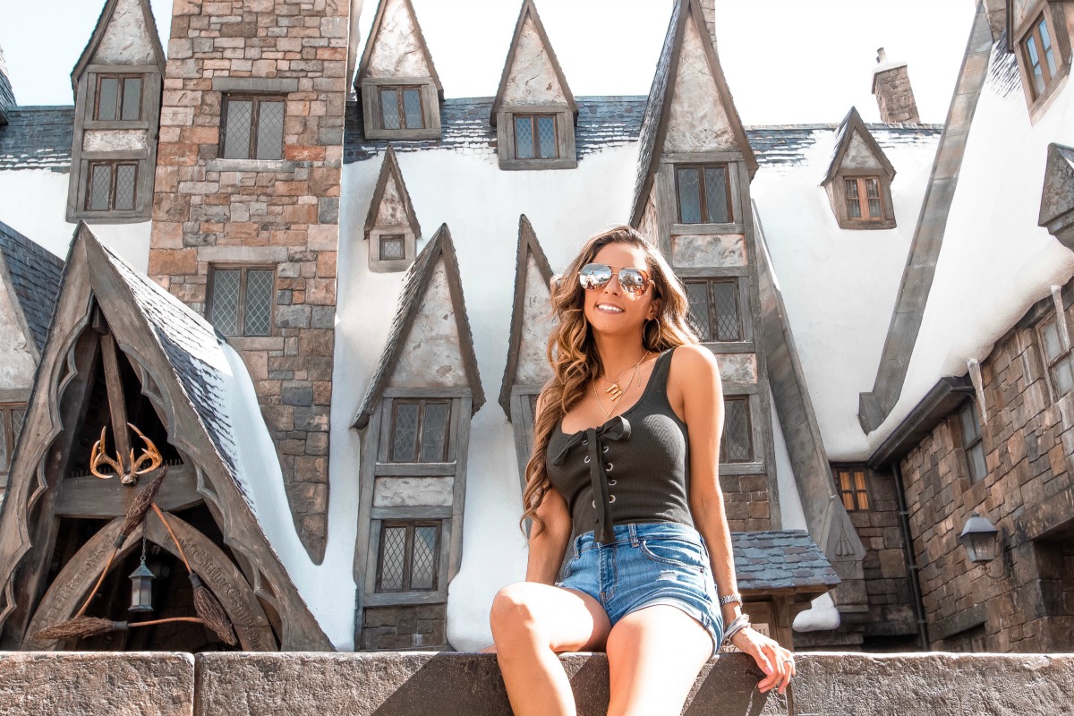 Visiting The Wizarding World of Harry Potter at Universal Orlando with Eleana